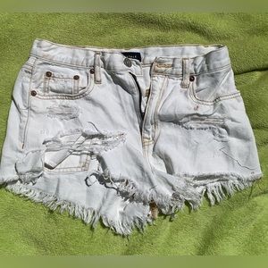 Aeropostale high rise shorty shorts